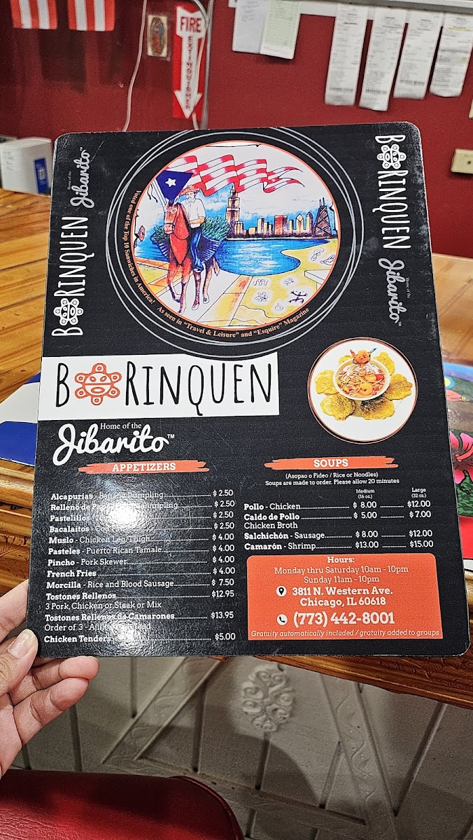 Borinquen Menu - Image 5